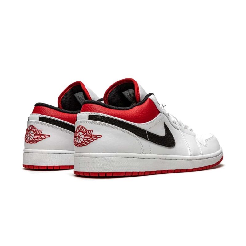 AIR JORDAN 1 LOW "White University Red Black" - Image 4