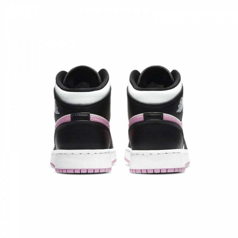 AIR JORDAN 1 MID GS ‘WHITE LIGHT ARCTIC PINK’ - Image 4