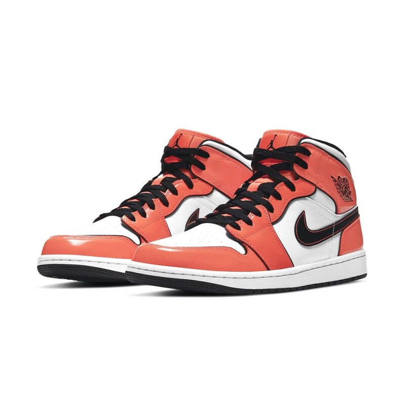 Air Jordan 1 Mid SE ‘Turf Orange’ DD6834 802 - Image 2