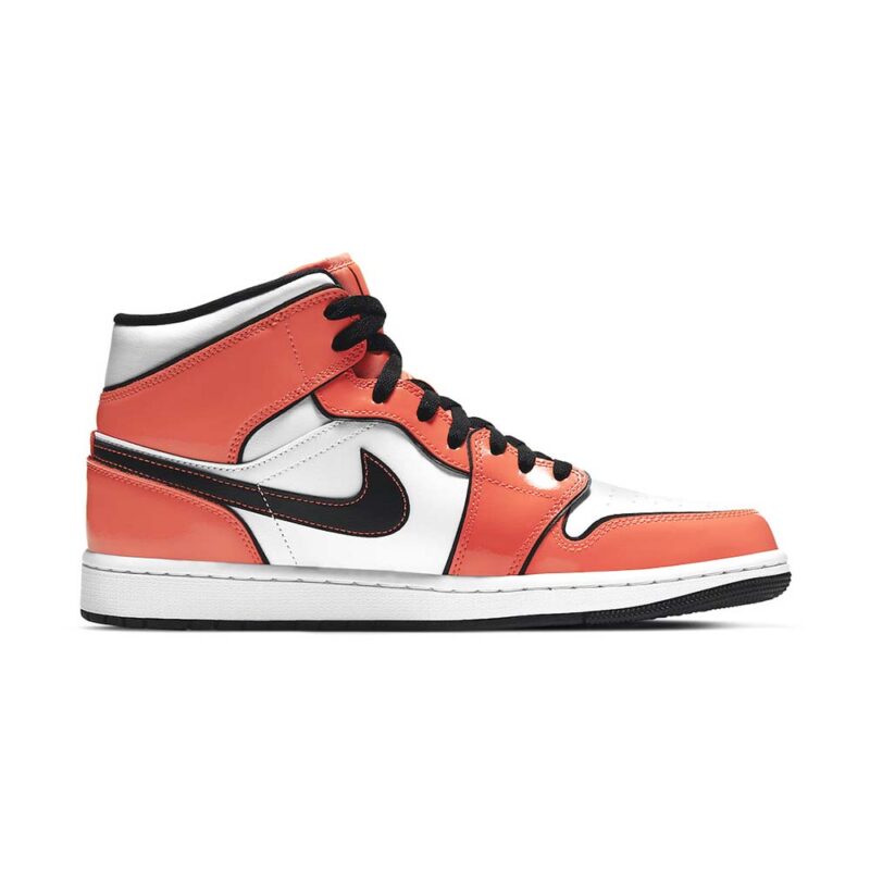 Air Jordan 1 Mid SE ‘Turf Orange’ DD6834 802 - Image 3