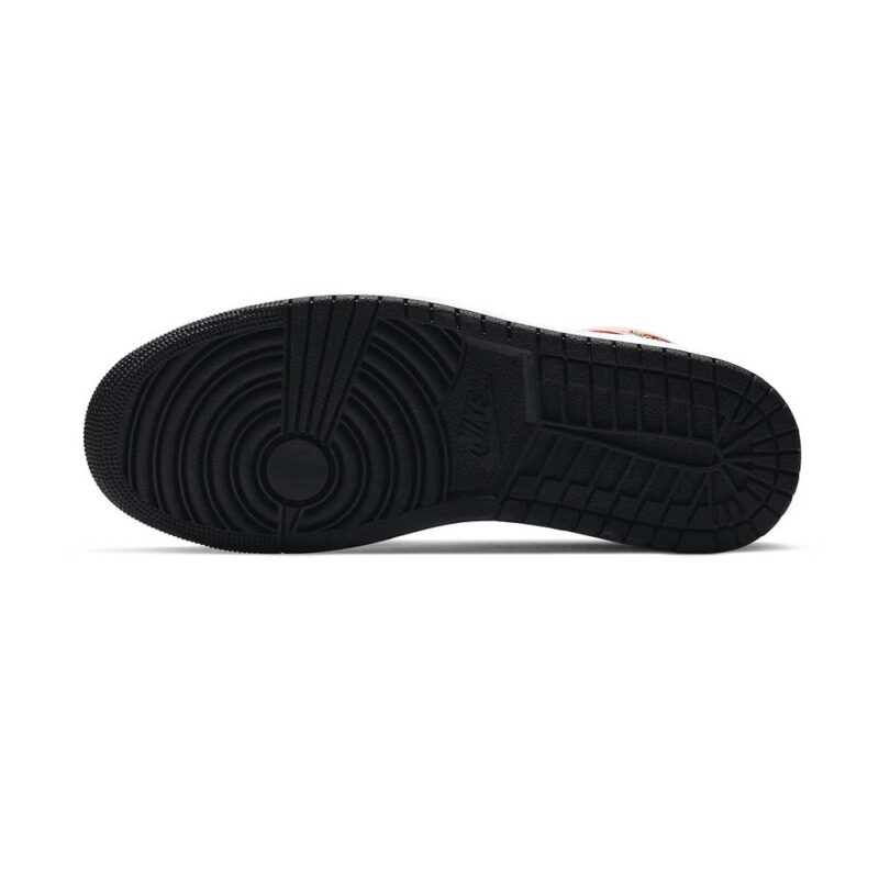 Air Jordan 1 Mid SE ‘Turf Orange’ DD6834 802 - Image 6