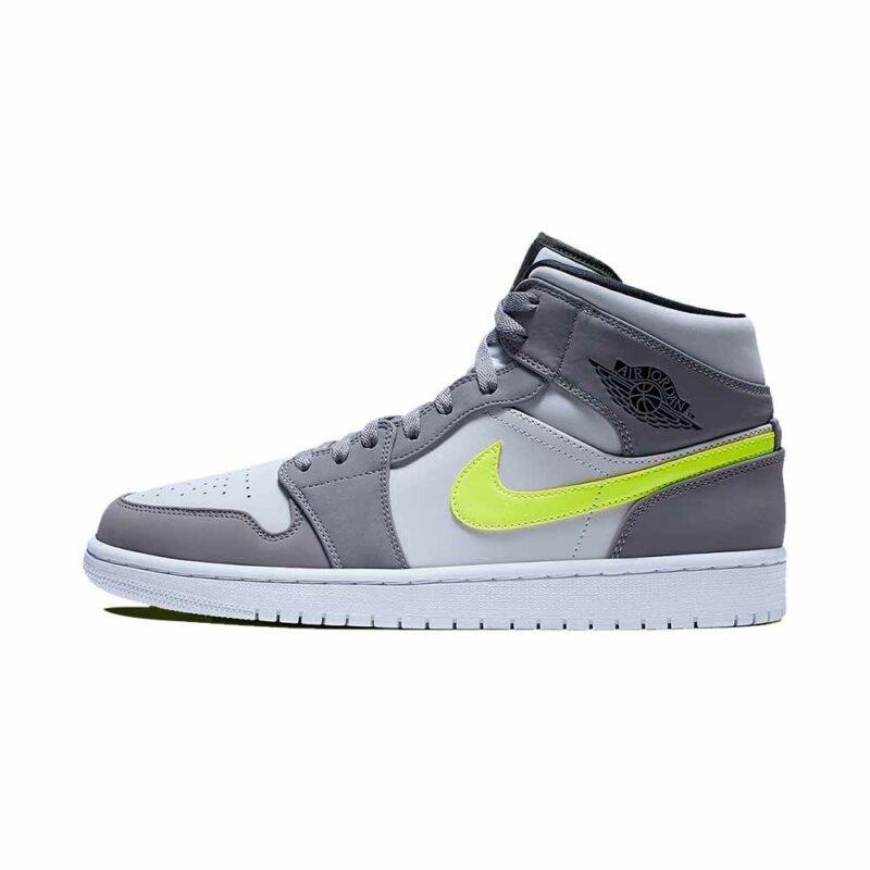 Jordan Air Jordan 1 Mid ‘Grey Volt’