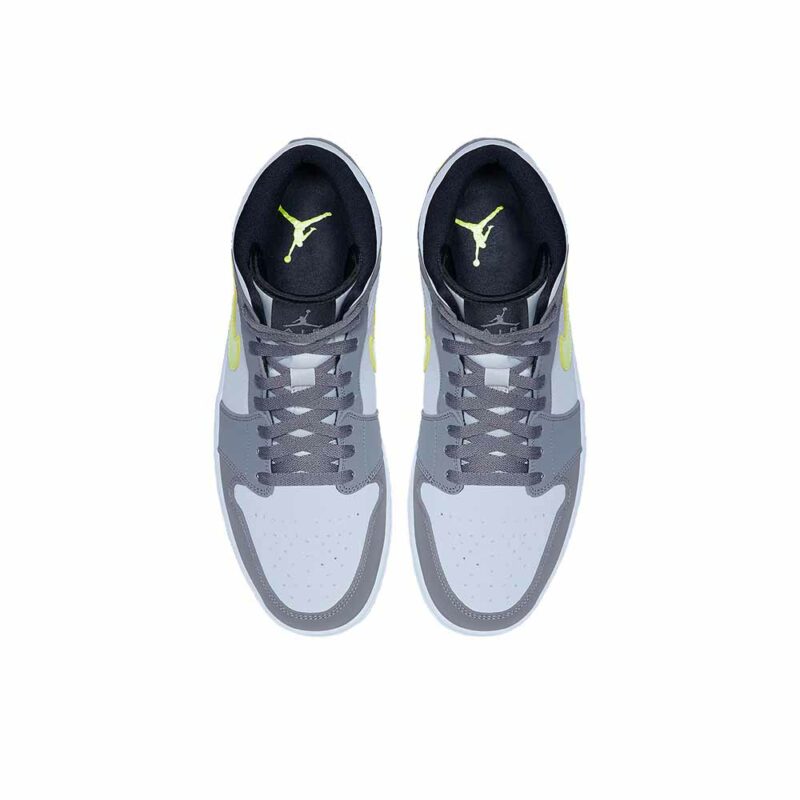 Jordan Air Jordan 1 Mid ‘Grey Volt’ - Image 4