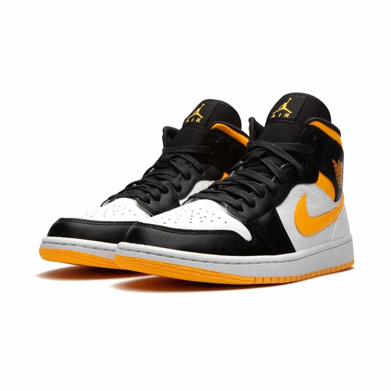 Jordan WMNS Air Jordan 1 Mid SE “Orange Black” - Image 2