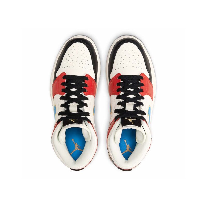 WMNS Air Jordan 1 Mid “Familia” DC1426 100 - Image 3