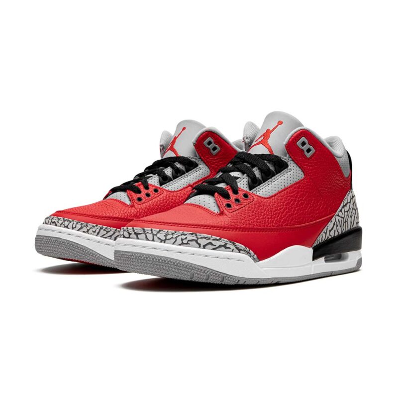 JORDAN AIR JORDAN 3 RETRO “RED CEMENT UNITE” - Image 2