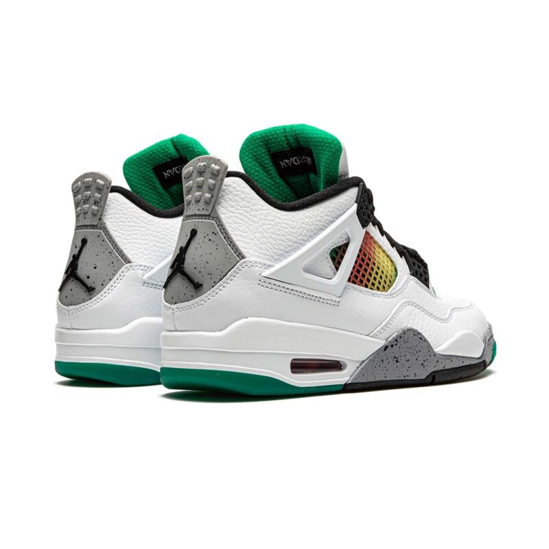 Jordan Air Jordan 4 Retro WMNS “Rasta – Lucid Green” - Image 4