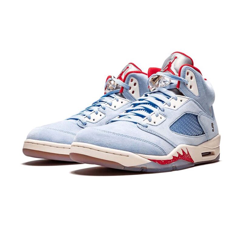 TROPHY ROOM X AIR JORDAN 5 RETRO ‘ICE BLUE’ - Image 2