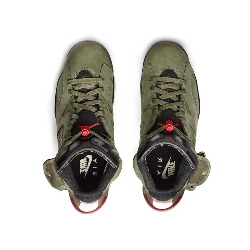 Travis Scott x Air Jordan 6 Retro ‘Olive’ - Image 3